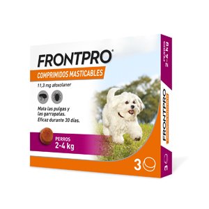 FRONTPRO 2 - 4 Kg. 3 comprimidos